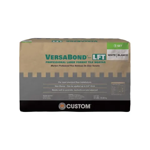 VersaBond-LFT 50 lb. White Professional Medium Bed Large Format Tile Mortar