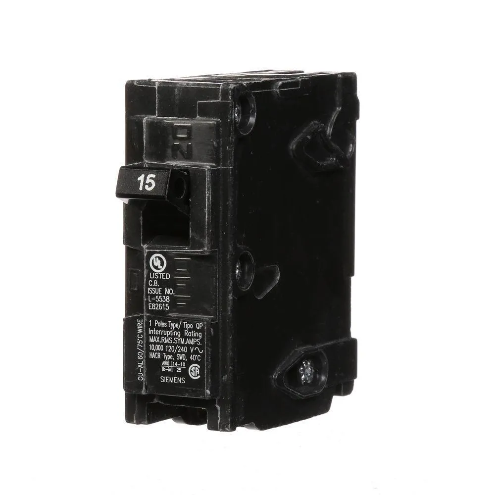 Siemens 20 Amp Single-Pole Type QP Circuit Breaker, photo 7 of 14