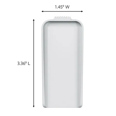 Command Plastic Coated White Canvas Picture Hanger