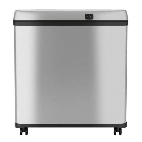 16-gallon Stainless Steel Recycling Bin