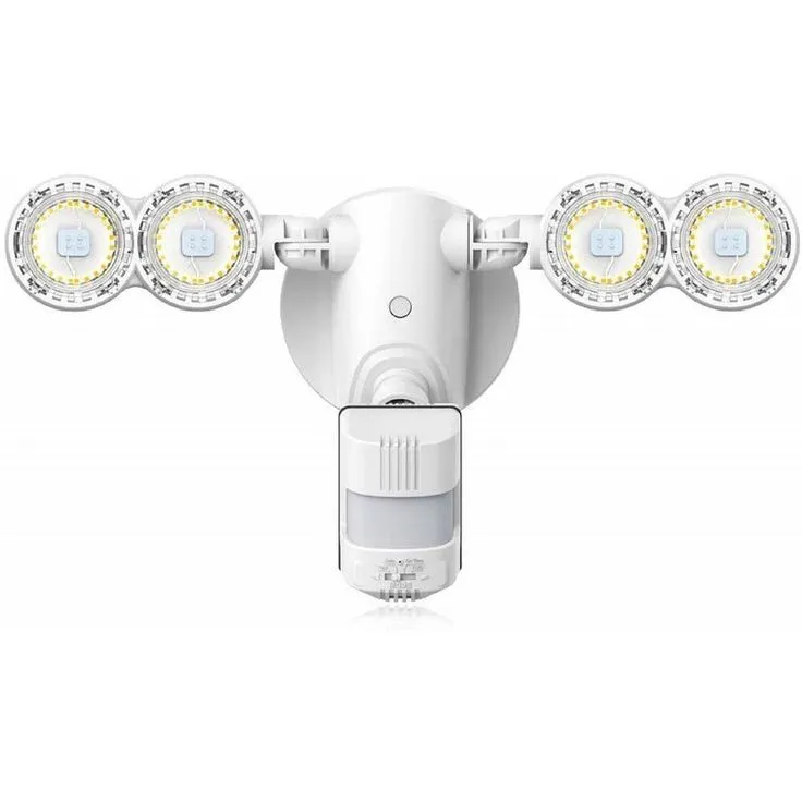 SANSI 30-Watt 4000 Lumens 180-Degree White Motion Sensor Outdoor Integrated LED 5000K Waterproof Dusk to Dawn Flood Light, photo 3 of 7