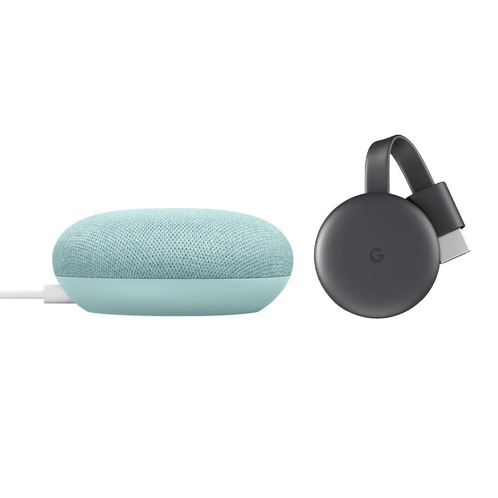 Nest Mini (2nd Gen) Charcoal and Chromecast, photo 5 of 7