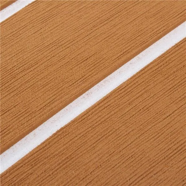 12 Colors 94''x35'' / 91''x35'' Marine Yacht Boat & RV Flooring Sheet Teak EVA Foam Synthetic Self-Adhesive Non-slip Mat 6mm Thicknes, photo 11 of 14