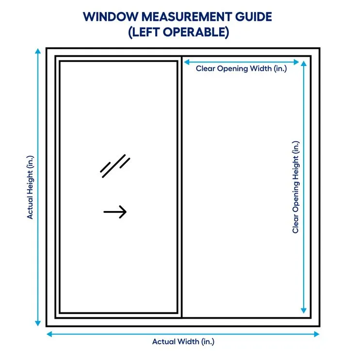 JELD-WEN FiniShield V-4500 35-1/2-in x 35-1/2-in x 3-in Jamb Left-operable Vinyl Black Sliding Window Full Screen Included, photo 6 of 8