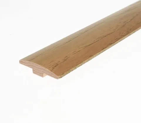 Acacia Montgat 0.4 in thick · 2 in wide · 78 in long Solid Wood Floor T-moulding