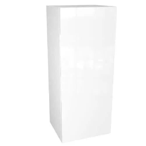 Cambridge 15-in W x 42-in H x 12-in D Glossy White Engineered Wood Door Wall Stock Cabinet, photo 6 of 9