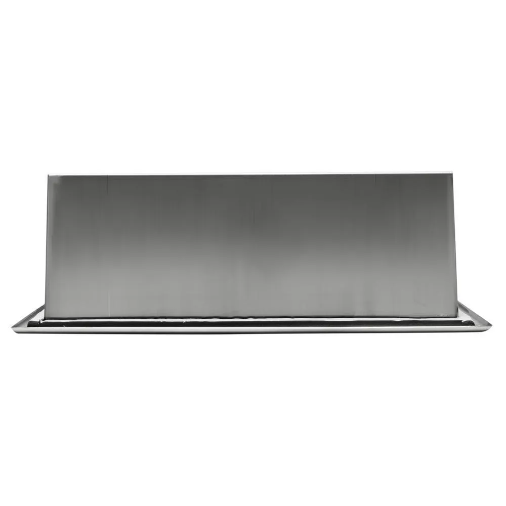 24 in. x 12 in. x 4 in. Niche in Polished Stainless Steel, photo 9 of 12
