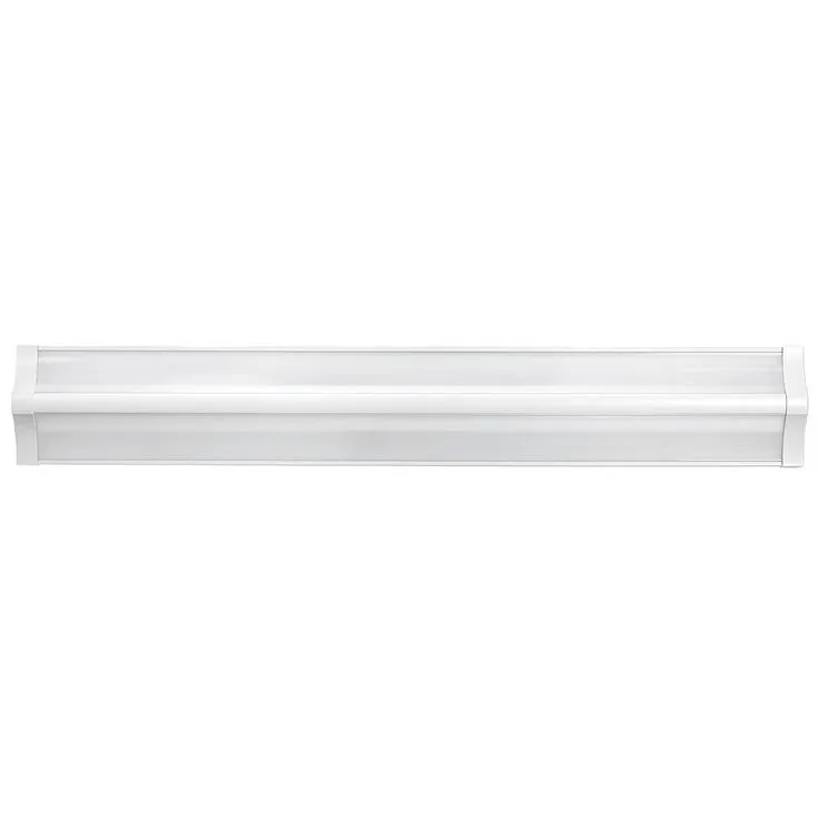 4 ft. 4000 Lumens Indirect Integrated LED White Wraparound Light with Uplight Downlight Feature 4000K (4-Pack), photo 2 of 15