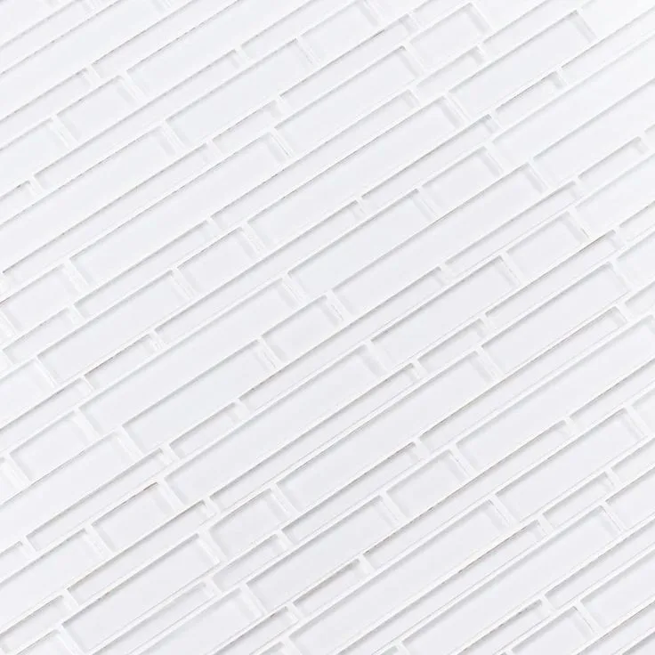 MSI Ice Interlocking 12 in. x 12 in. x 8 mm Glass Mesh-Mounted Mosaic Tile (10 sq. ft./case), photo 3 of 11