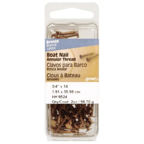 3/4 in. Bronze Boat Nails, 2 oz