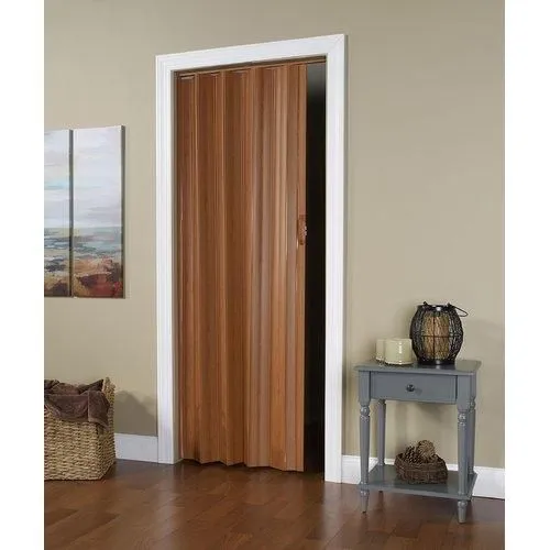Homestyle Regent Vinyl Accordion Door, 36" x 80", White, photo 2 of 4