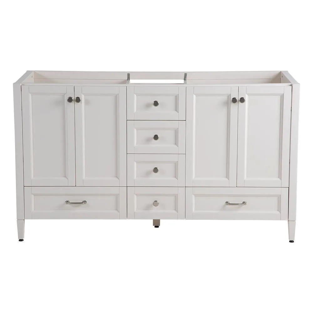 Claxby 48 in. W x 34 in H x 22 in. D Bath Vanity Cabinet Only in Chocolate, photo 17 of 33