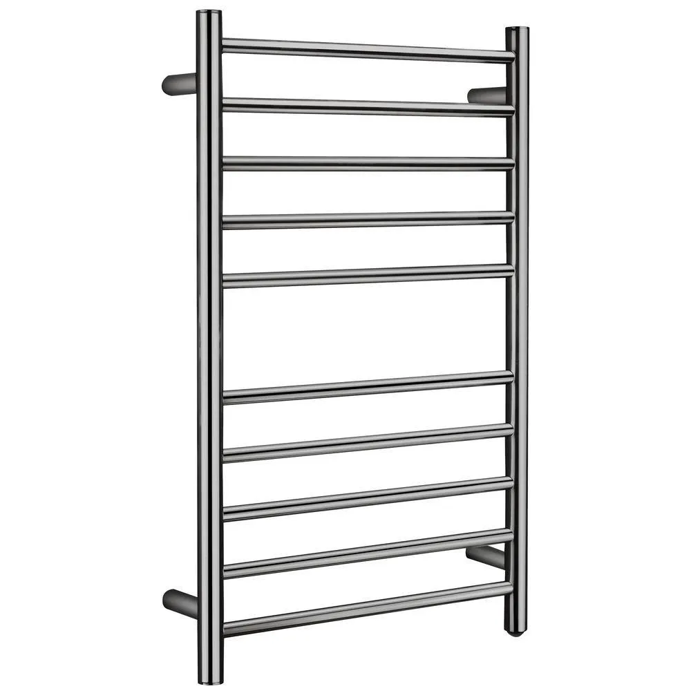 ANZZI Bali Series 10-Bar Stainless Steel Wall Mounted Electric Towel Warmer, Polished Chrome, 20 x 31.5 in, photo 3 of 11