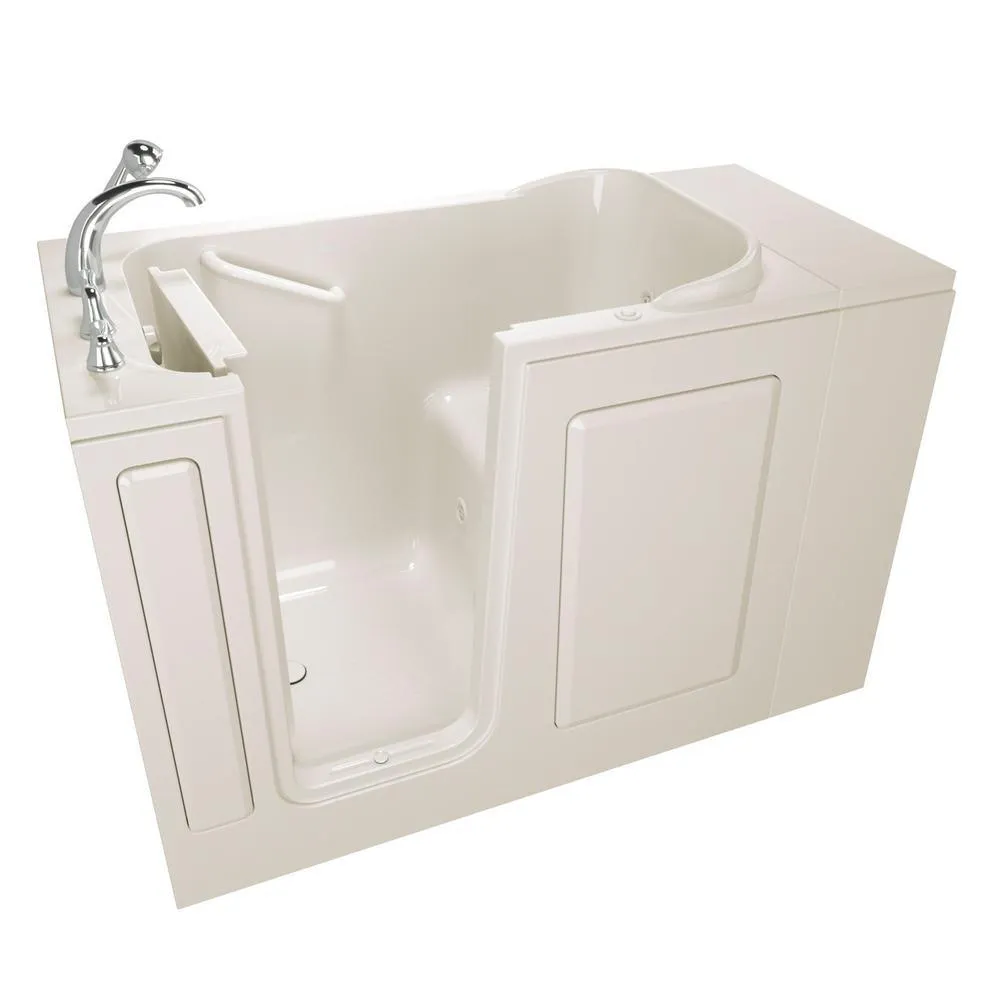 Value Series 48 in. Left Hand Walk-In Whirlpool Bathtub in White, photo 12 of 12