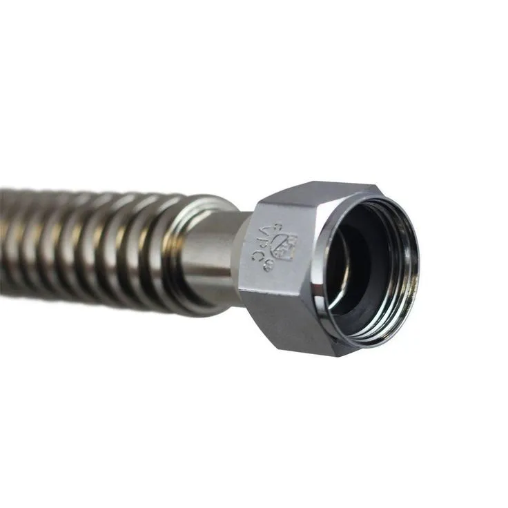 Everbilt 1 in. FIP x 1 in. FIP x 18 in. Stainless Steel Corrugated Water Connector, photo 2 of 2