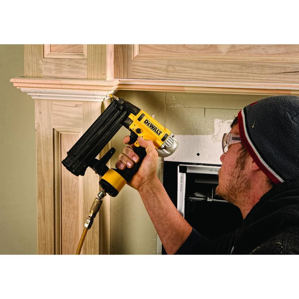 DEWALT 6 Gal. Heavy-Duty Pancake Electric Air Compressor and 18-Gauge Brad Nailer Combo Kit with Bonus Pin Nailer, photo 10 of 12