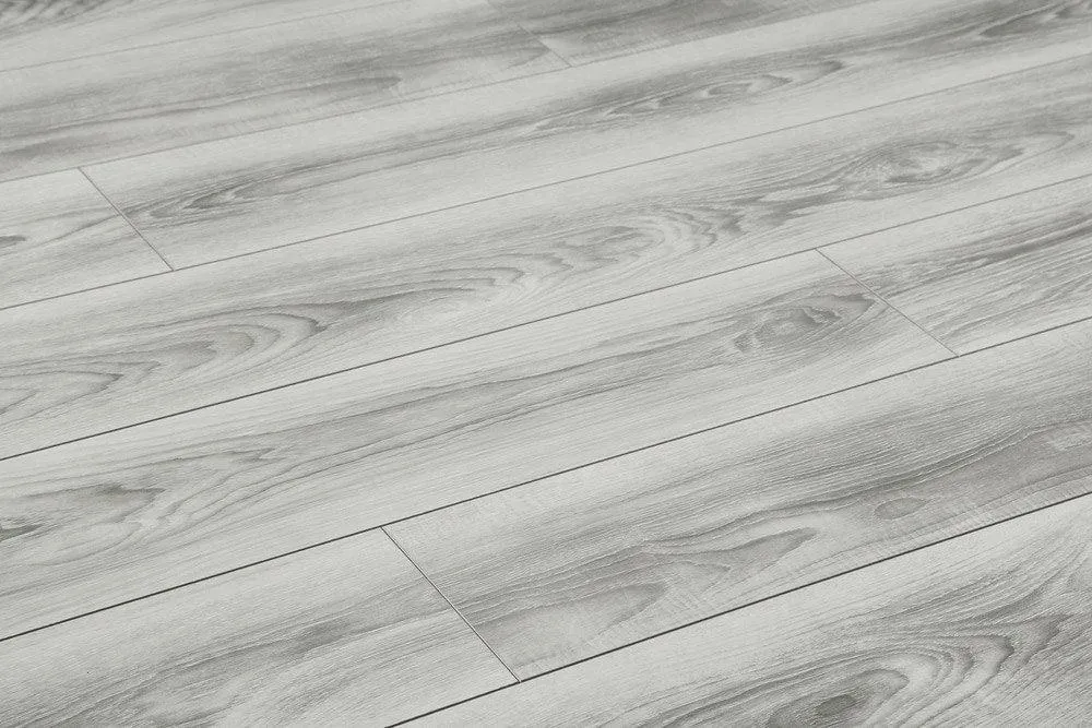 BuildDirect Sand Gray 8mm 48"X6.7" Laminate Flooring (26.75sq. ft. per Box), photo 4 of 8