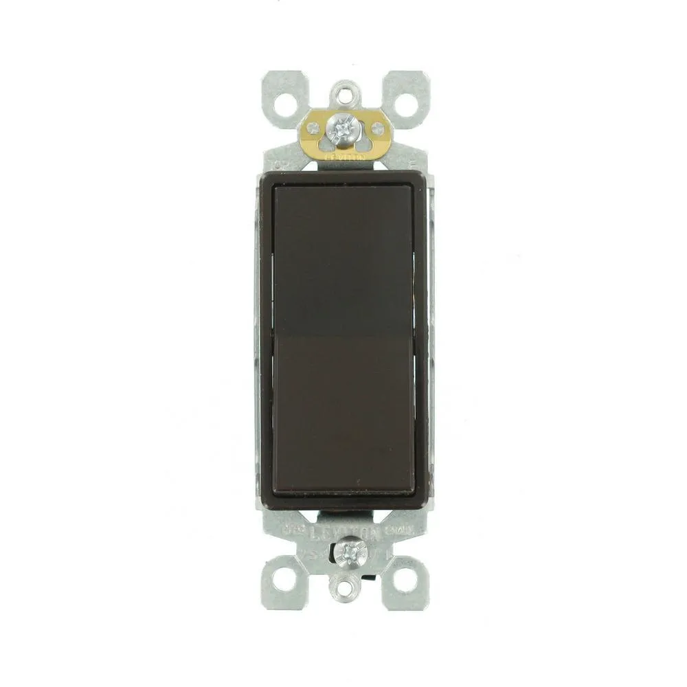 Decora 15 Amp 3-Way Switch, Black, photo 8 of 9