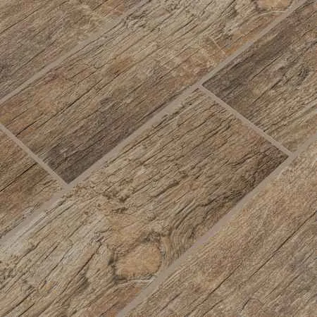 MSI Redwood Mahogany 8 in. x 48 in. Matte Porcelain Floor and Wall Tile (10 sq. ft. / case), photo 5 of 5