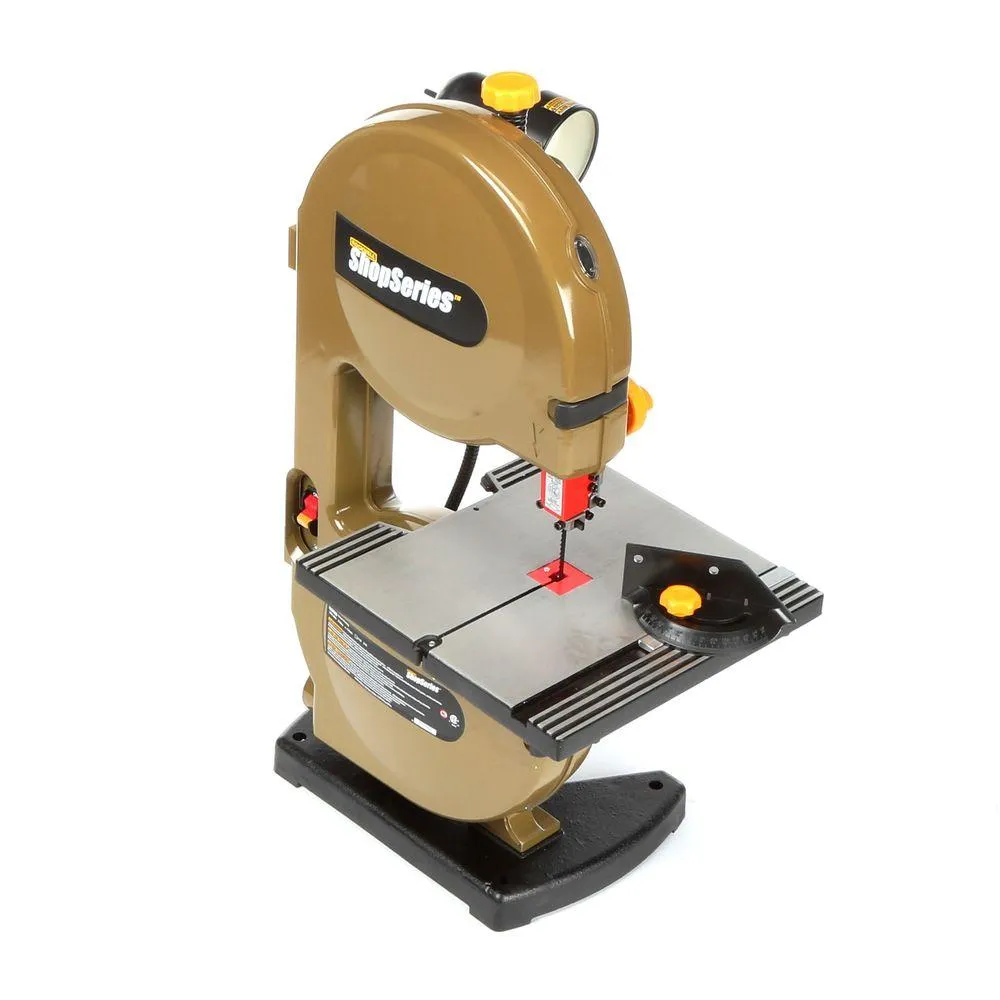 2.5 Amp 9 in. Band Saw with 59-1/2 in. Blade and Work Light, photo 2 of 9