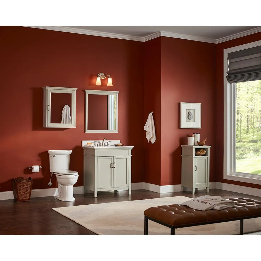 Ashburn 36 in. W x 21.75 in. D Vanity Cabinet in Grey, photo 2 of 25