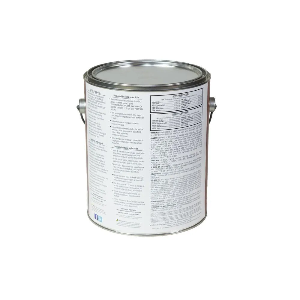 Ready Seal 1 Gal. Mission Brown Exterior Wood Stain and Sealer, photo 2 of 7