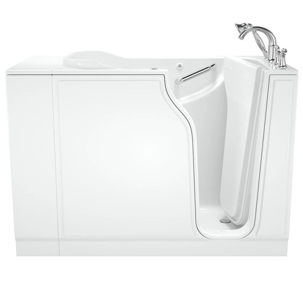 Gelcoat Value Series 52 in. Right Hand Walk-In Whirlpool Bathtub in White, photo 4 of 16