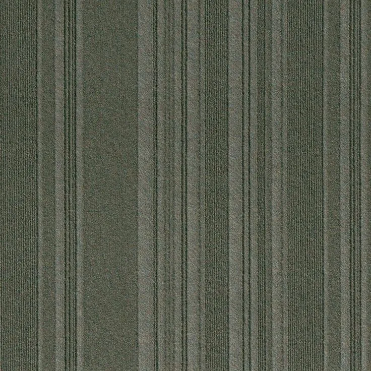 Foss Peel and Stick First Impressions Barcode Rib O. Blue 24 in. x 24 in. Commercial Carpet Tile (15 Tiles/Case), photo 8 of 11