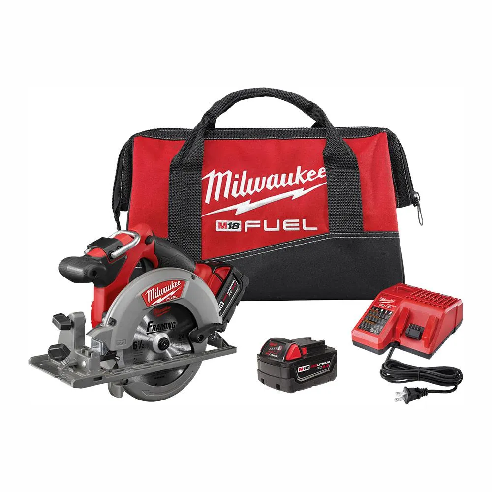M18 FUEL 18-Volt Lithium-Ion Brushless Cordless 6-1/2 in. Circular Saw (Tool-Only), photo 14 of 16