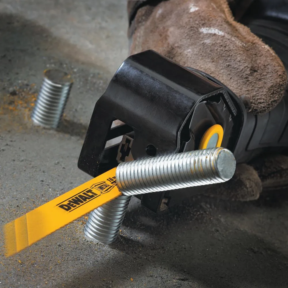 DEWALT 20-Volt MAX Lithium Ion Cordless Reciprocating Saw (Tool-Only) w/ Bonus Bi-Metal Reciprocating Saw Blade Set (16-Piece), photo 6 of 10