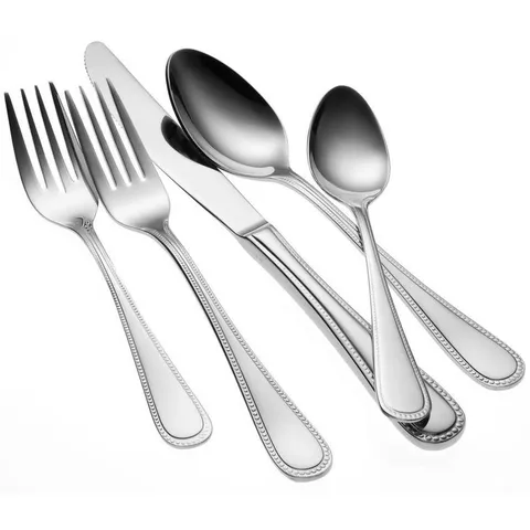 Pearl 18/10 Stainless Steel Round Bowl Soup Spoons (Set of 12)