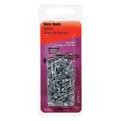 3/4 in. Electro-Galvanized Wire Nails (Flat Head)