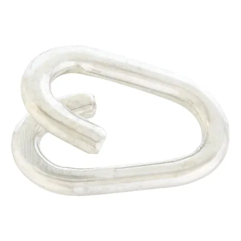 Zinc-Plated Low Carbon Steel Repair Lap Link, 125 lb, 3/4 in. Length