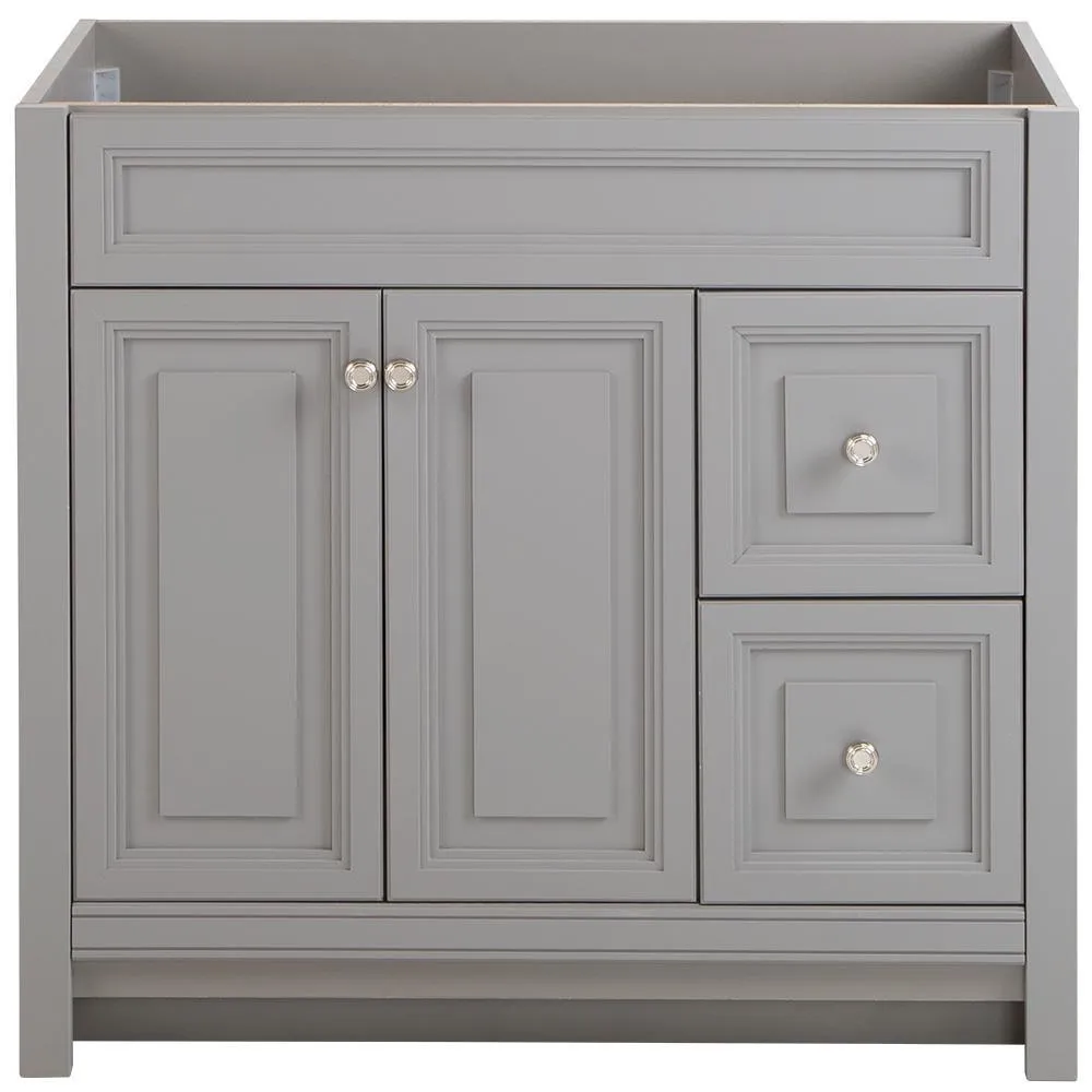 Brinkhill 48 in. W x 34 in. H x 22 in. D Bath Vanity Cabinet Only in Chocolate, photo 21 of 52