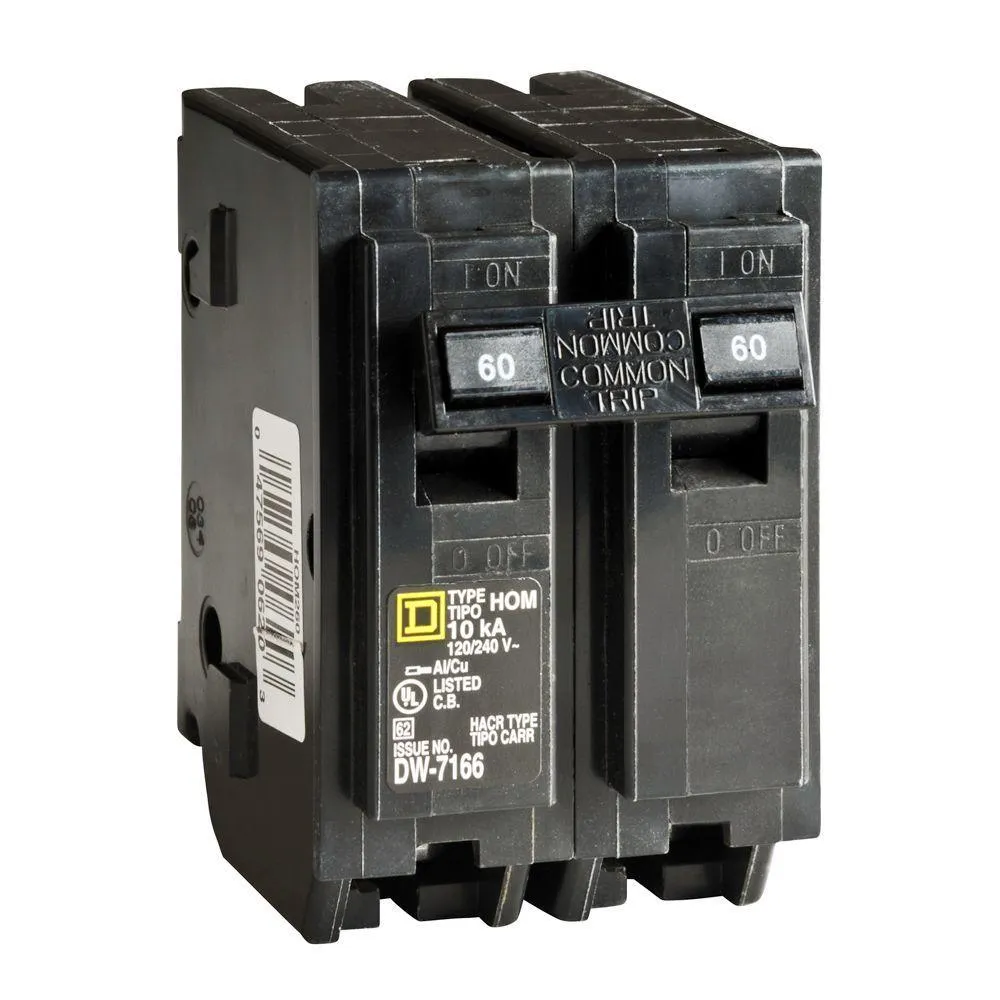 Homeline 60 Amp 2-Pole Circuit Breaker, photo 5 of 38