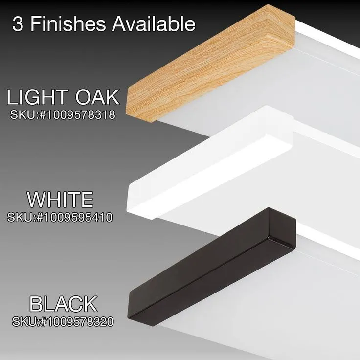 Commercial Electric 48 in. x 10 in. 4200 Lumens White End Caps Integrated LED Panel Light Selectable CCT Kitchen Lighting, photo 6 of 11