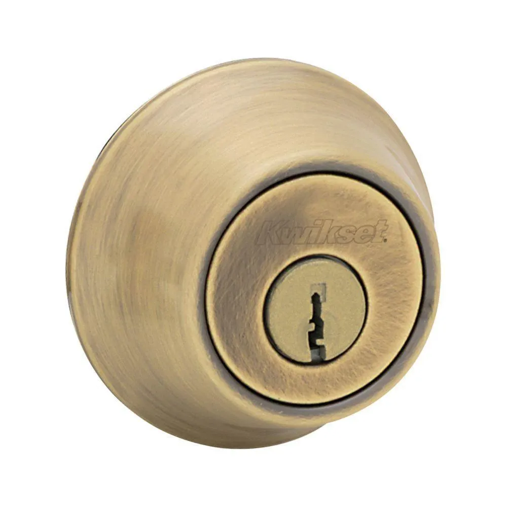 Kwikset 660 Series Satin Chrome Single Cylinder Deadbolt, photo 8 of 10