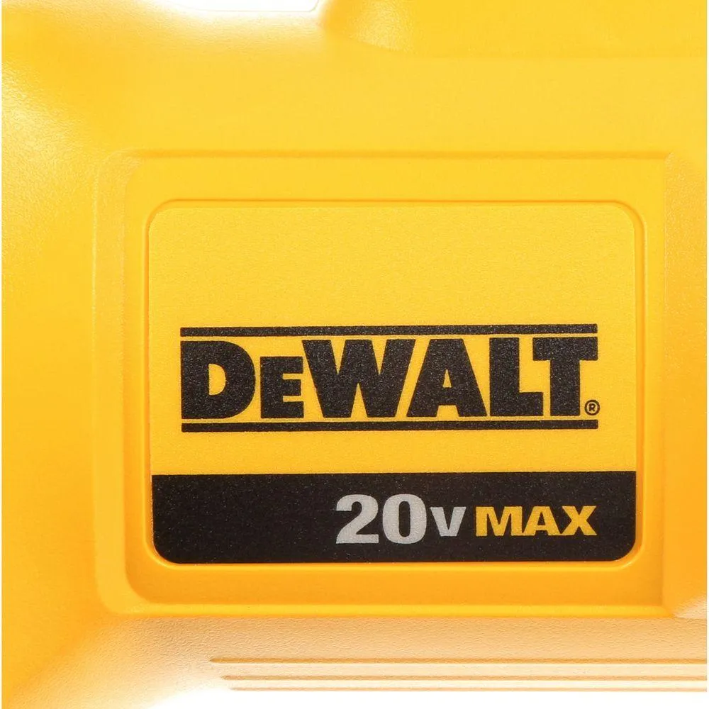 DEWALT 20-Volt MAX Cordless 4-1/2 in. to 5 in. Grinder (Tool-Only) with Bonus Metal and Stainless Cutting Wheel (25-Pack), photo 12 of 13