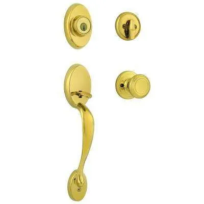 Egg and Dart Plate 2-3/8 in. Backset Timeless Bronze F Grip Entry Set Egg and Dart Knob
