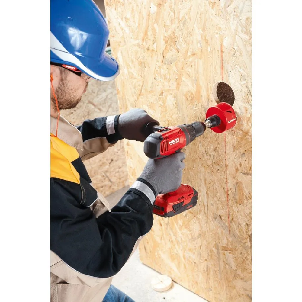 Hilti 22-Volt Lithium-Ion 1/2 in. Cordless Brushless Hammer Drill Driver SF 6H Kit with 2 Batteries, Charger and Bag, photo 9 of 9