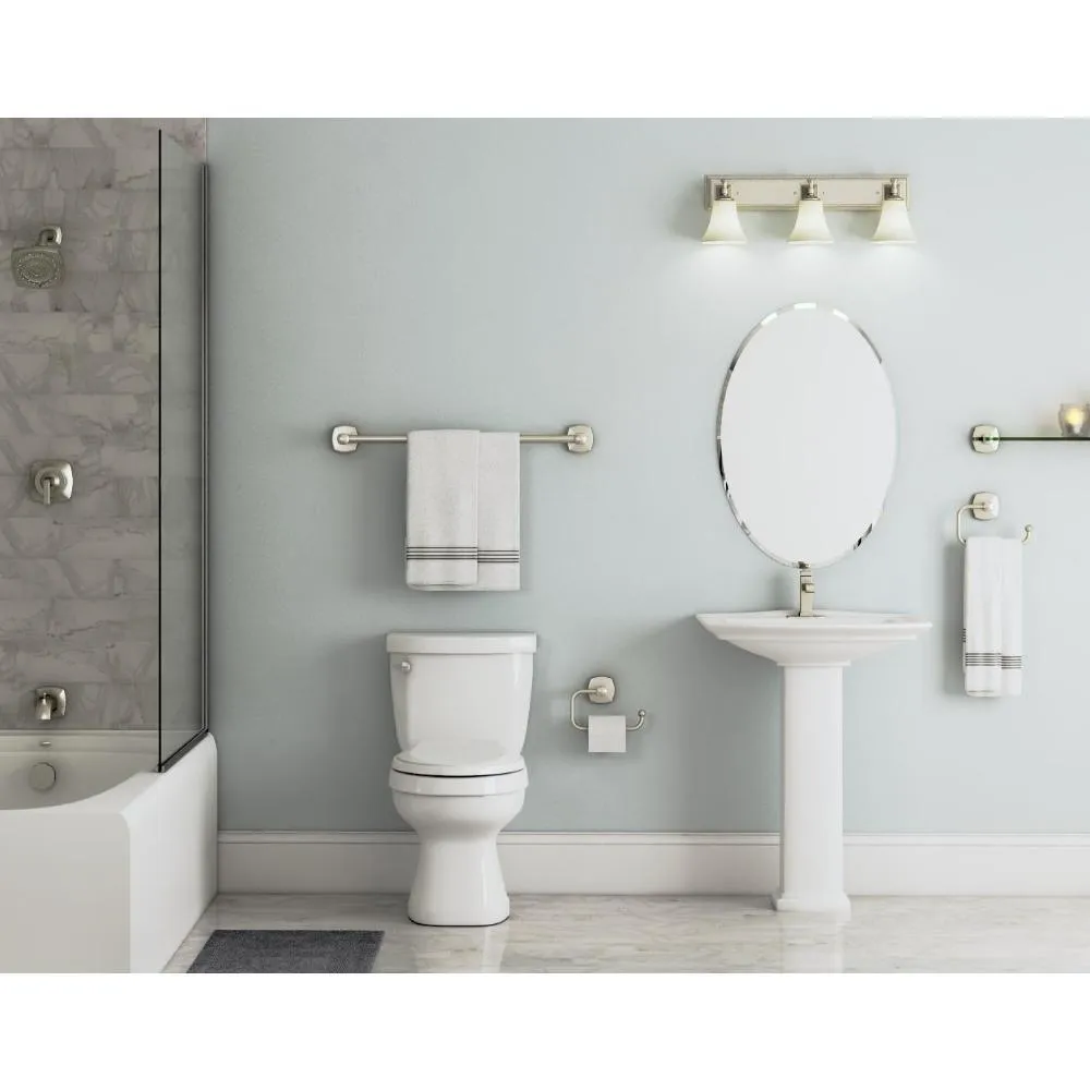 Rubicon 1-Handle 3-Spray Wall-Mount Tub and Shower Faucet in Brushed Nickel (Valve Included), photo 5 of 7