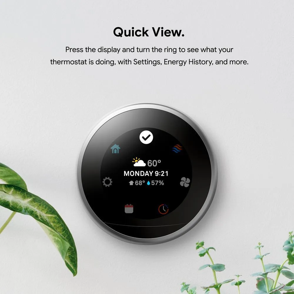 Nest Learning Thermostat 3rd Gen in White 10-pack, photo 7 of 23