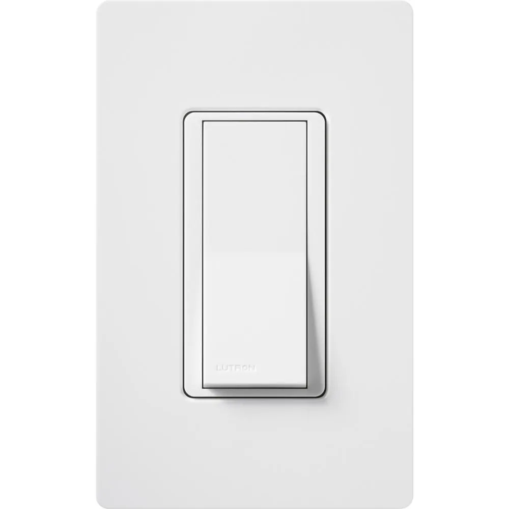 Claro 15 Amp Single-Pole Paddle Switch - White, photo 2 of 25