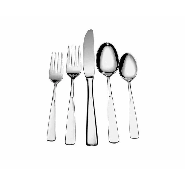 Carnegie 20-Piece Matte 18/0 Stainless Steel Flatware Set (Service for 4), photo 3 of 3