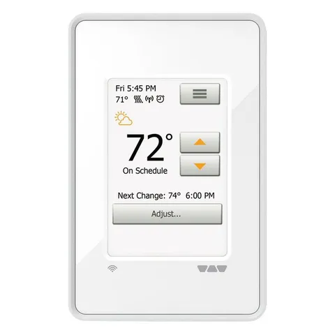 Ditra-Heat Wi-Fi Programmable Thermostat, Bright White