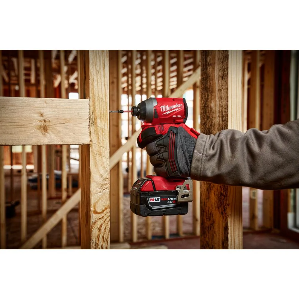 M18 FUEL 18-Volt Lithium-Ion Brushless Cordless Hammer Drill and Impact Driver Combo Kit (2-Tool) with Two 5Ah Batteries, photo 10 of 34
