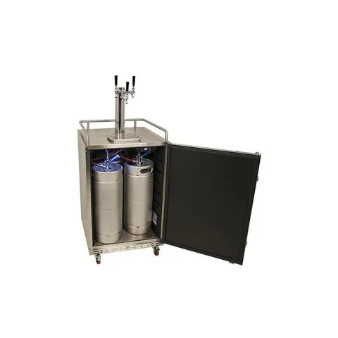 Sixth-Barrel Keg Stainless Steel Digital Kegerator
