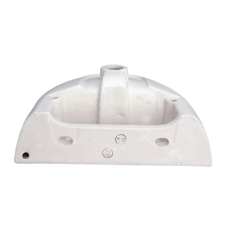 Barclay Products Compact 450 Wall-Hung Bathroom Sink in White, photo 2 of 6