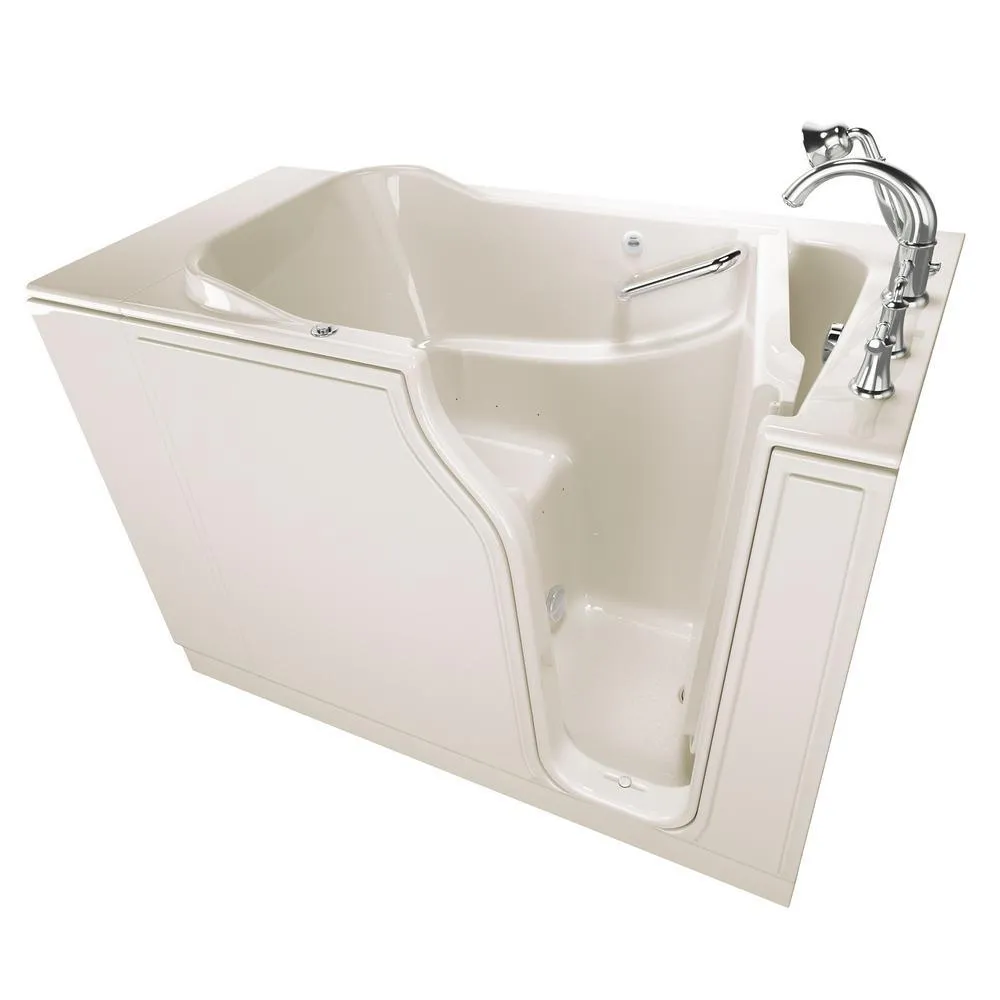 Gelcoat Value Series 52 in. x 30 in. Right Hand Walk-In Air Bathtub in White, photo 15 of 15