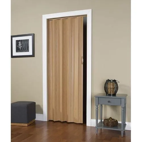 Homestyle Regent Vinyl Accordion Door, 36" x 80", White, photo 3 of 4